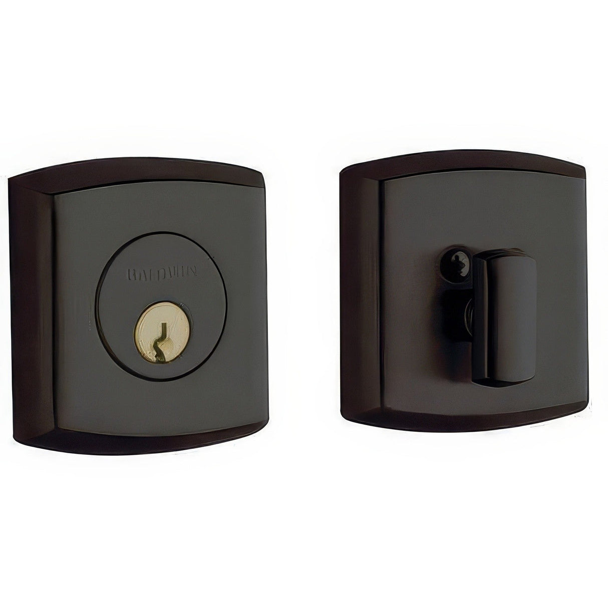 Baldwin 8285102 oil rubbed bronze single cylinder deadbolt