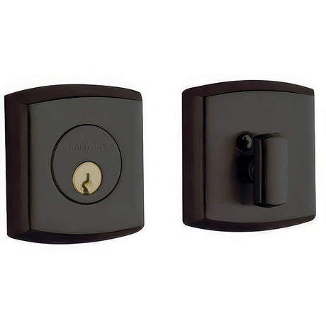 Baldwin 8285102 oil rubbed bronze single cylinder deadbolt