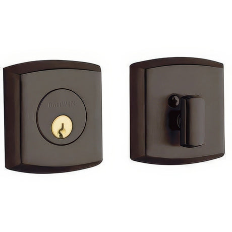 Baldwin 8285112 venetian bronze single cylinder deadbolt