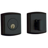 Baldwin 8285190 satin black single cylinder deadbolt
