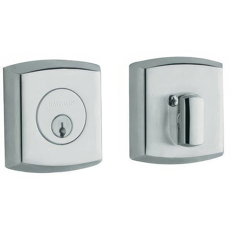 Baldwin 8285260 polished chrome single cylinder deadbolt