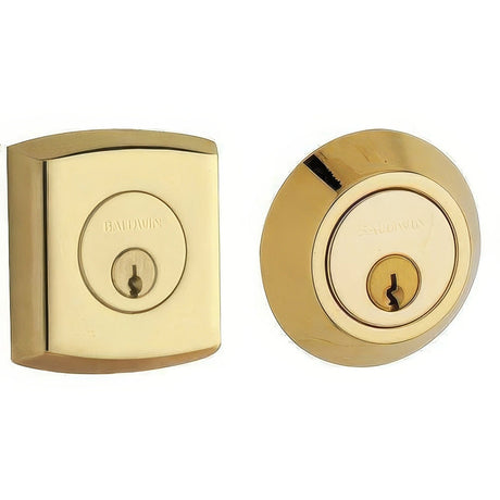 Baldwin 8286003 lifetime polished brass double cylinder deadbolt