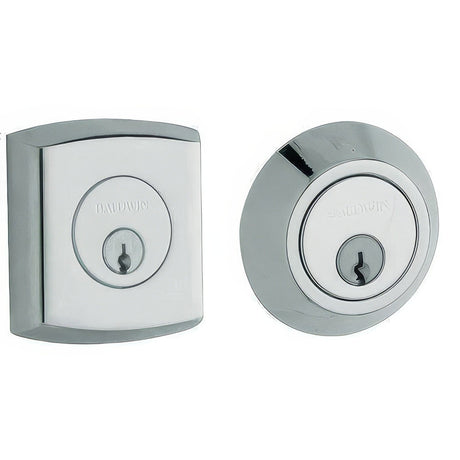 Baldwin 8286260 polished chrome double cylinder deadbolt