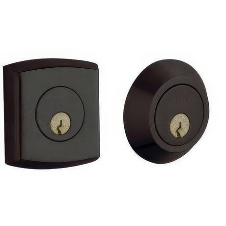 Baldwin 8286402 distressed oil rubbed bronze double cylinder deadbolt
