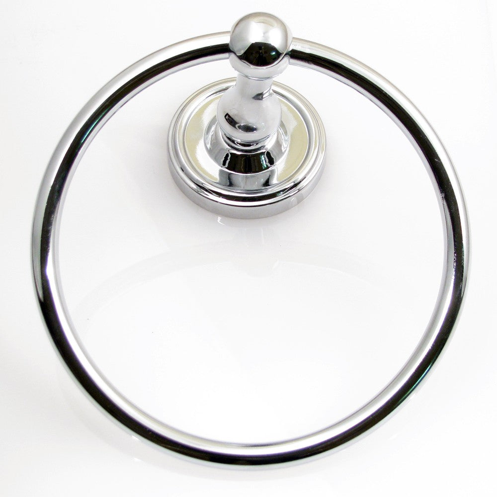 Rusticware 8286CH chrome towel ring