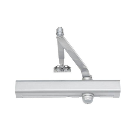 Norton 8301689 surface mounted door closer in polished brass, additional view