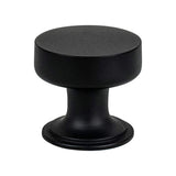 Berenson Folklore 1 3/16" Diameter Cabinet Knob in Matte Black