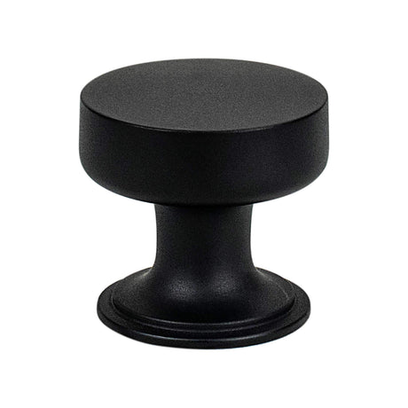 Berenson Folklore 1 3/16" Diameter Cabinet Knob in Matte Black