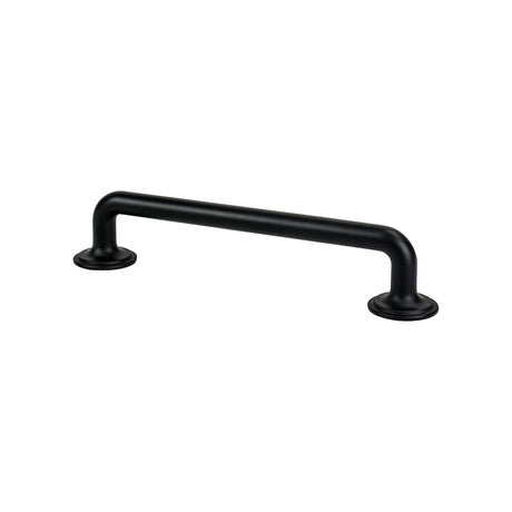 Berenson Folklore 128mm Center to Center Cabinet Pull in Matte Black