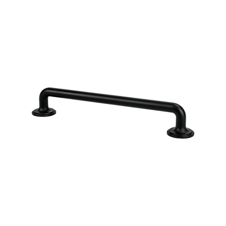 Berenson Folklore 160mm Center to Center Cabinet Pull in Matte Black