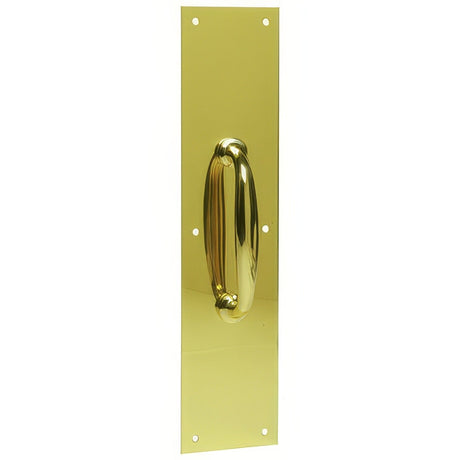 Ives 831153315 polished brass pull plate