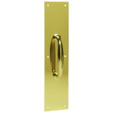 Ives 831153315 polished brass pull plate