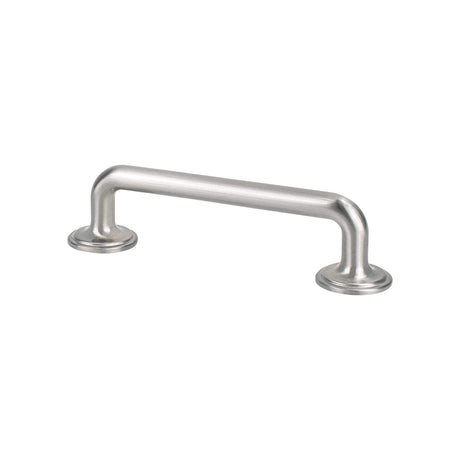 Berenson Folklore 96mm Center to Center Cabinet Pull in Brushed Nickel