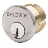Baldwin 8323056 lifetime satin nickel mortise cylinder