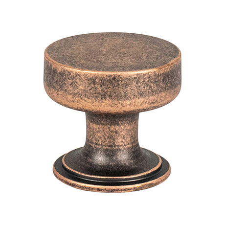 Berenson Folklore 1 3/16" Diameter Cabinet Knob in Weathered Copper