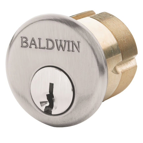 Baldwin 8326056 lifetime satin nickel mortise cylinder