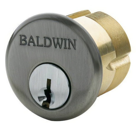 Baldwin 8326151 antique nickel mortise cylinder