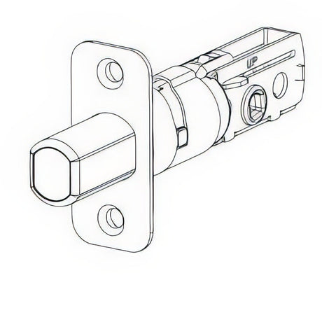 Kwikset 83347-15 satin nickel deadbolt latch