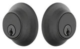 Emtek 8350US7 french antique double cylinder deadbolt