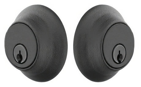 Emtek 8350US7 french antique double cylinder deadbolt