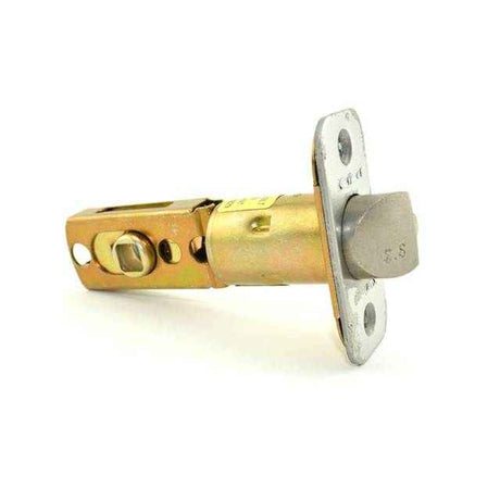 Kwikset 83518-00 Adjustable Radius Corner Deadlatch in Satin Nickel