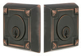 Emtek 8354US10B oil rubbed bronze double cylinder deadbolt