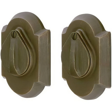 Emtek 8357FB flat black double cylinder deadbolt