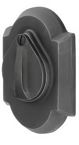 Emtek 8357TWB tumbled white bronze double cylinder deadbolt