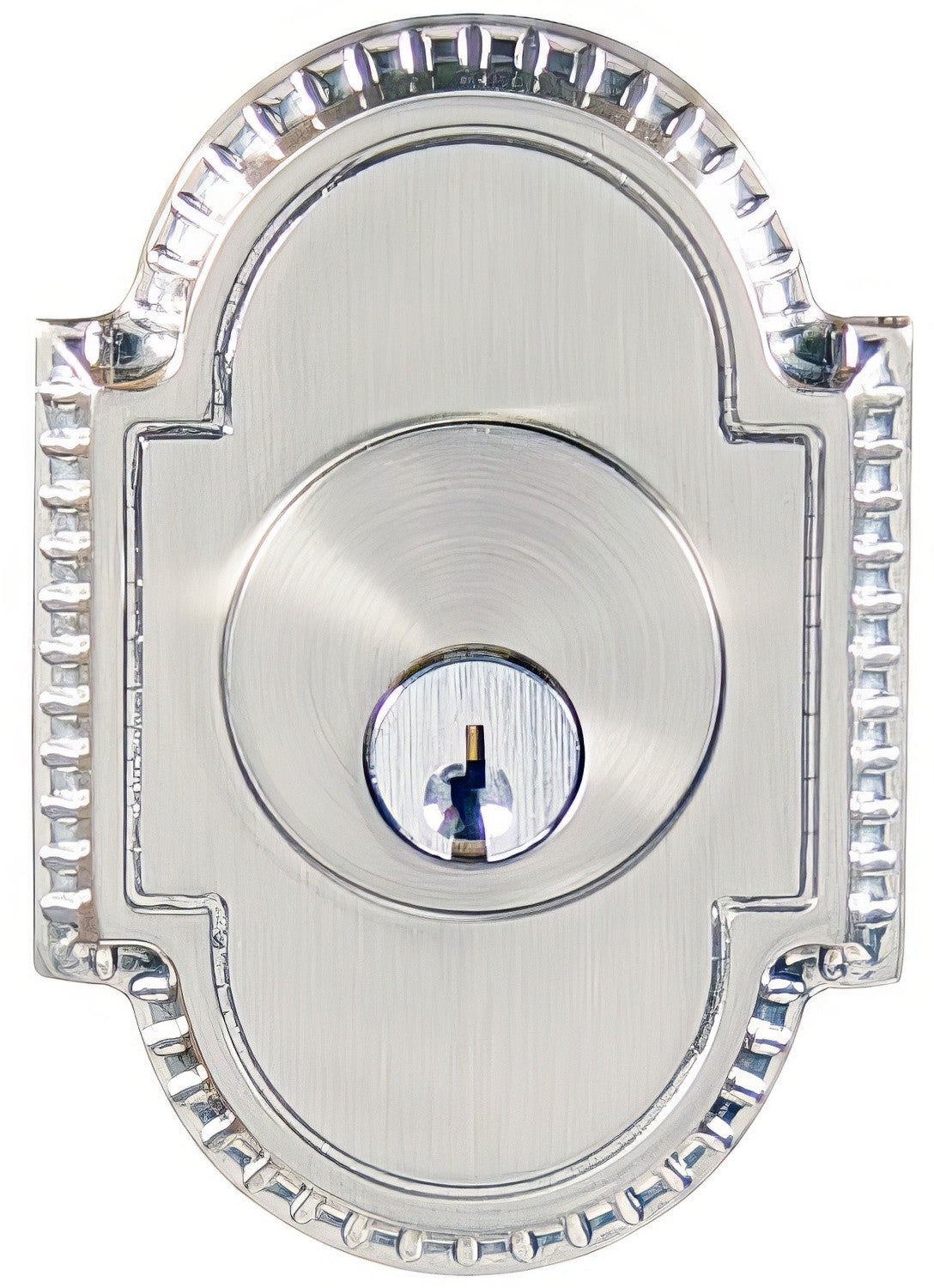 Emtek 8359US26 polished chrome double cylinder deadbolt