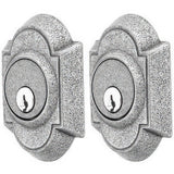 Emtek 8361FBS flat black double cylinder deadbolt