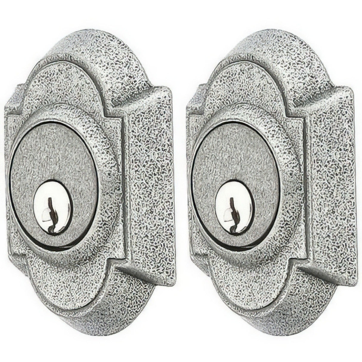 Emtek 8361SWS satin steel double cylinder deadbolt