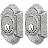 Emtek 8361SWS satin steel double cylinder deadbolt