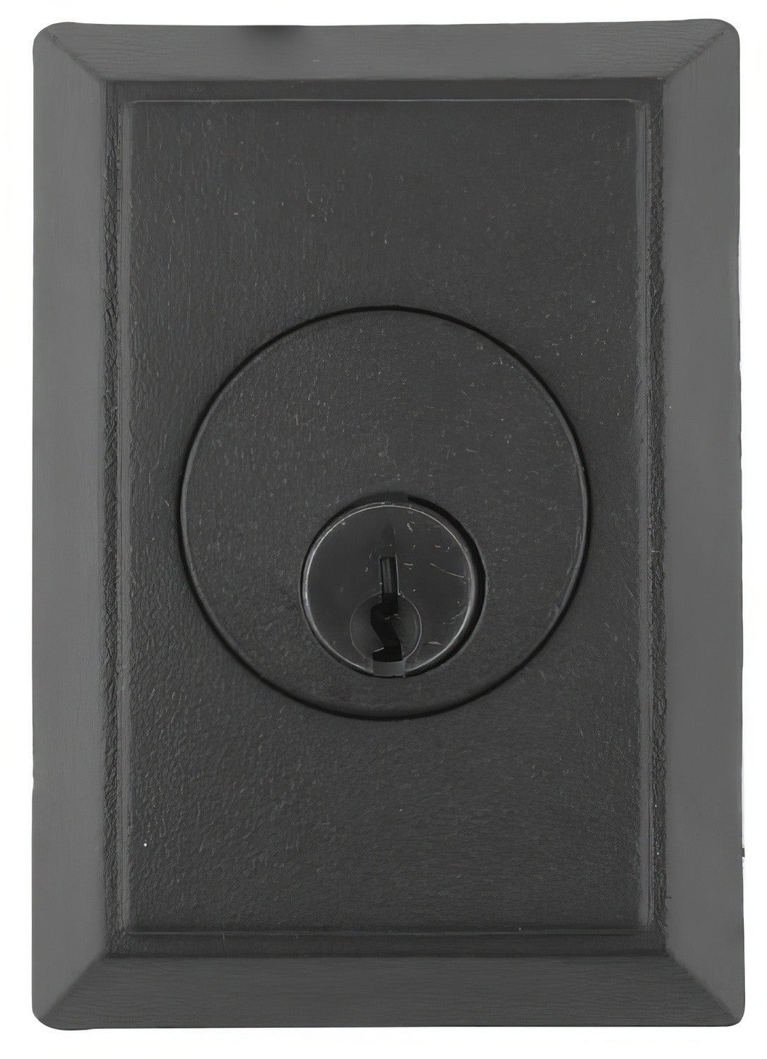 Emtek 8363FBS flat black double cylinder deadbolt