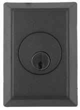 Emtek 8363FBS flat black double cylinder deadbolt