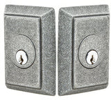 Emtek 8363SWS satin steel double cylinder deadbolt