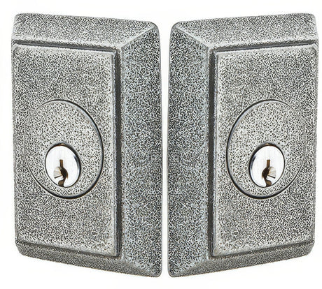 Emtek 8363SWS satin steel double cylinder deadbolt