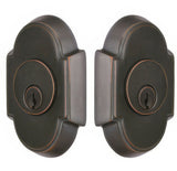 Emtek 8366US10B oil rubbed bronze double cylinder deadbolt