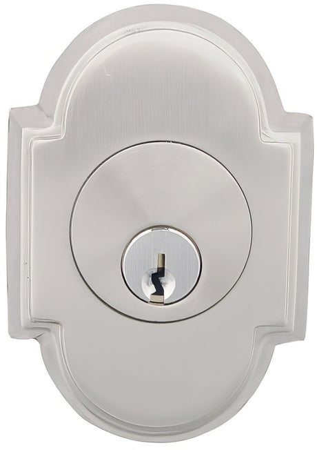 Emtek 8366US15 satin nickel double cylinder deadbolt