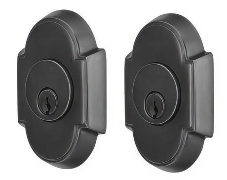 Emtek 8366US26 polished chrome double cylinder deadbolt