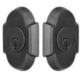 Emtek 8366US3 bright brass double cylinder deadbolt