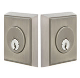 Emtek 8368US15A pewter double cylinder deadbolt