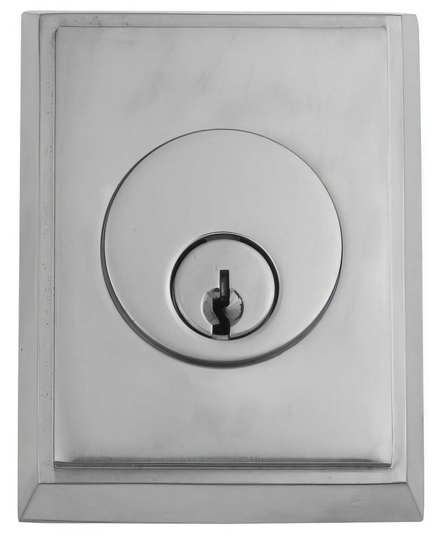 Emtek 8368US19 flat black double cylinder deadbolt