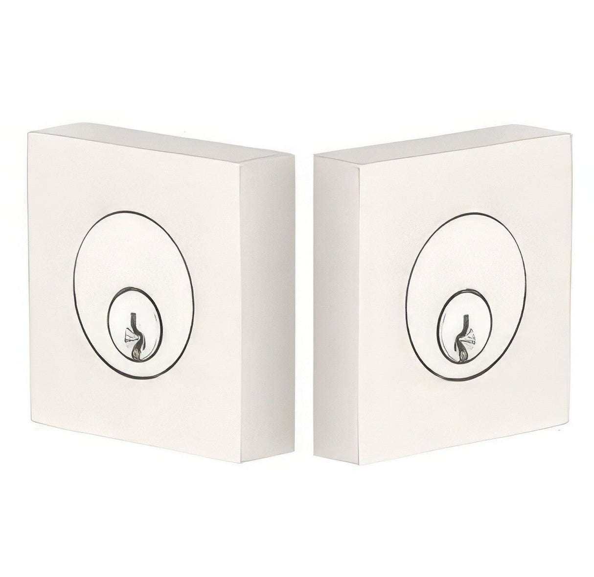Emtek 8369US15 satin nickel double cylinder deadbolt