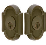 Emtek 8372MB medium bronze double cylinder deadbolt