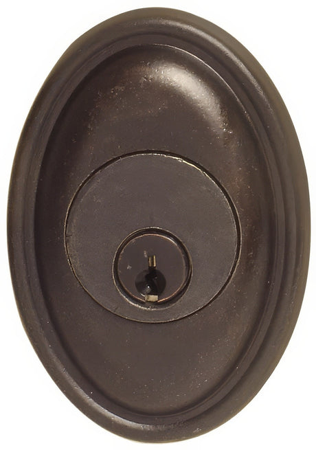 Emtek 8373MB medium bronze double cylinder deadbolt