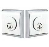 Emtek 8375US26 polished chrome double cylinder deadbolt