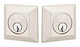 Emtek 8378US15 satin nickel double cylinder deadbolt