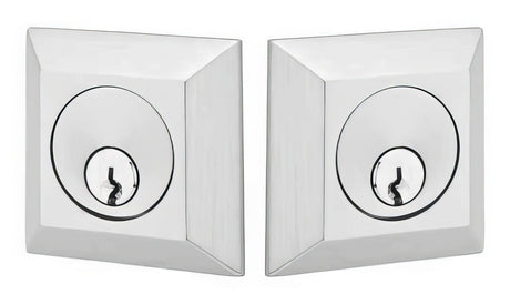 Emtek 8378US7 french antique double cylinder deadbolt