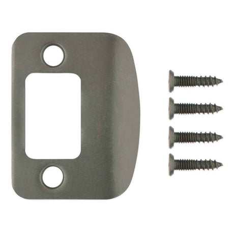 Kwikset 83796-02 Radius Corner Full Lip Strike in Gunmetal