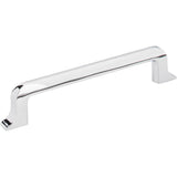 Jeffrey Alexander 839-128PC polished chrome cabinet drawer pull